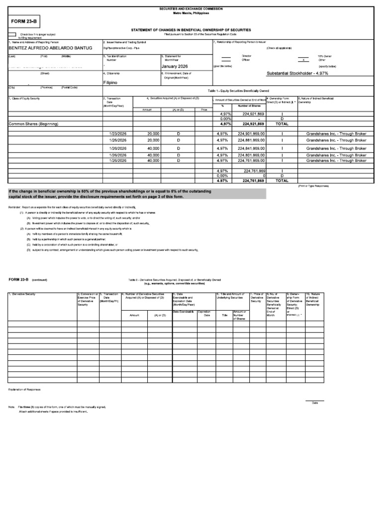 ABB SEC Form 23B_January 2026_r2 | PDF
