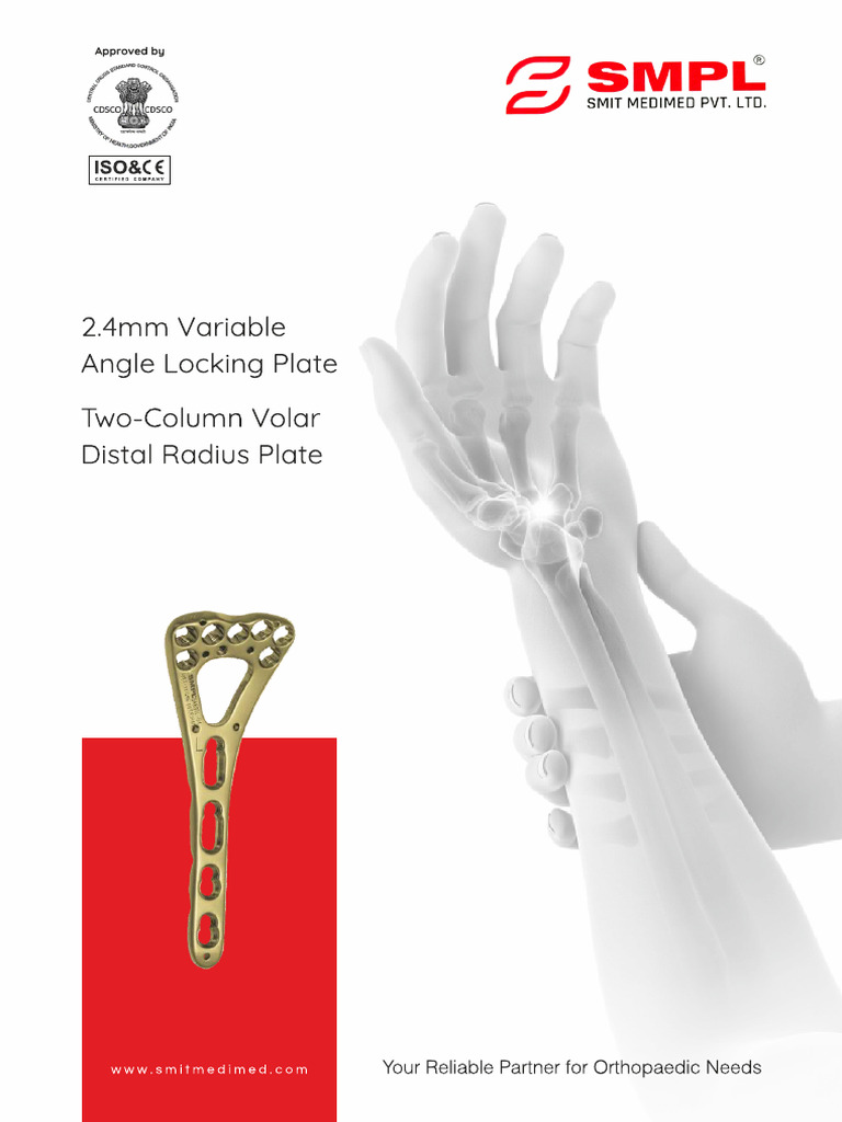 2.4mm Variable Angle Locking Plate_31!08!2019 | PDF