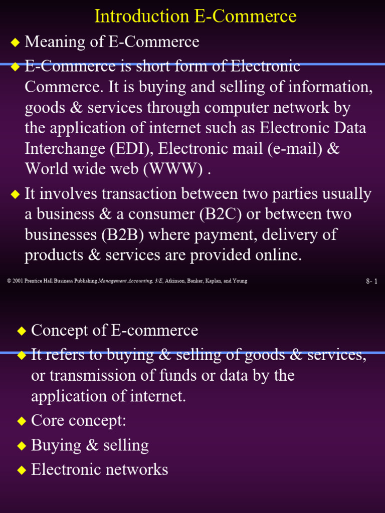 E Commerce | PDF | E Commerce | Digital Marketing