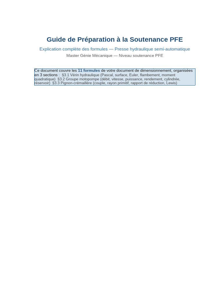 Guide Formules Pfe | PDF | Résistance des matériaux | Flambage