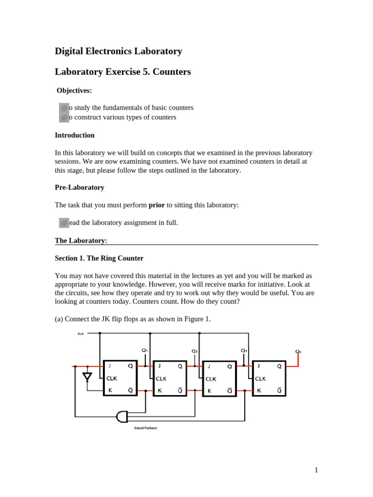 Ngua Digital Electronics Laboratory 5 | PDF