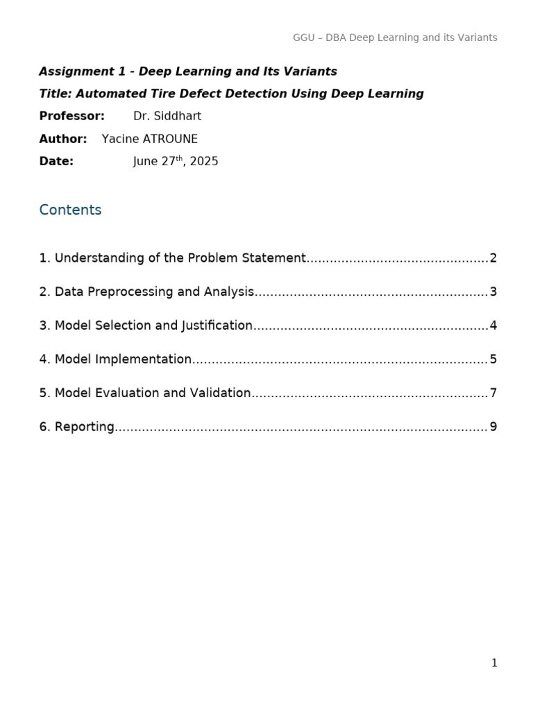 Deep Learning and Its Variants | PDF | Accuracy And Precision | Deep ...