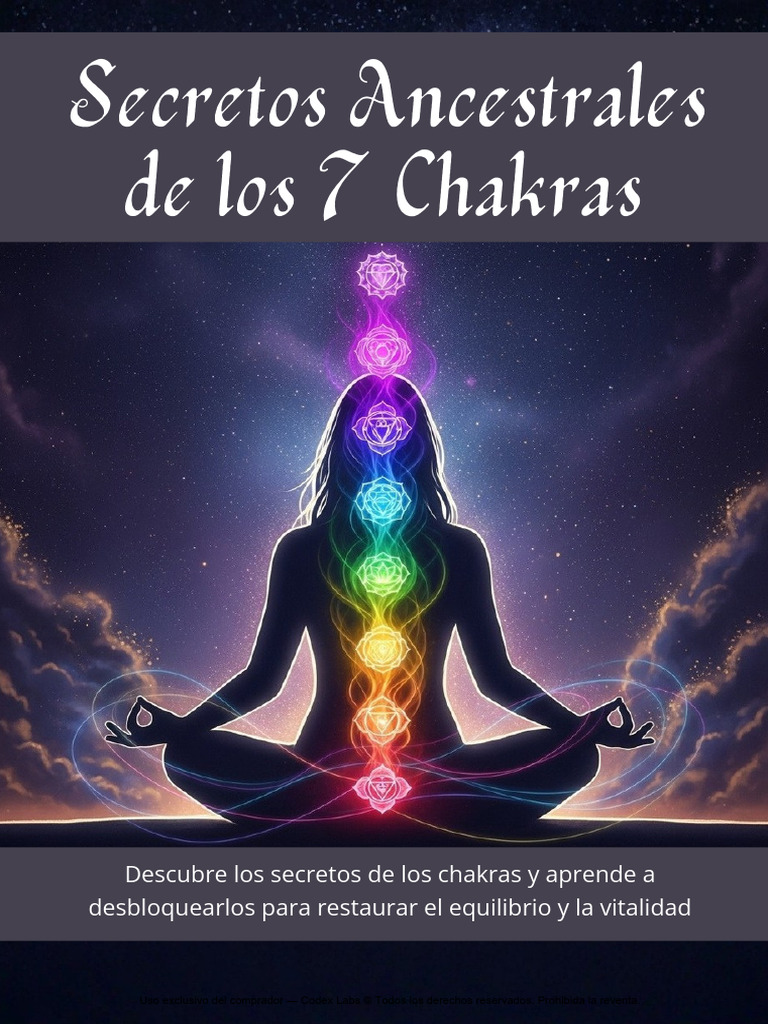 Secretos Ancestrales de Los 7 Chakras PDF | PDF | Meditación | Las ...