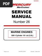 Download Mercruiser 4 Cyl 30 Service Manual by serviceguys SN103611359 doc pdf