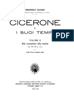 Emanuele Ciaceri - Cicerone e I Suoi Tempi (1941) Vol. 2