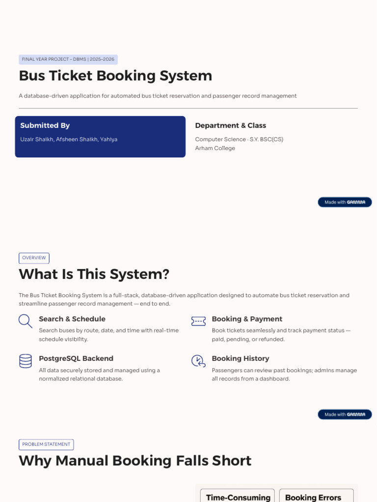 Bus-Ticket-Booking-System (1) | PDF | Databases | Postgre Sql