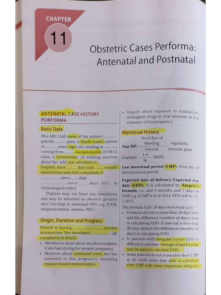 Doshi Obst and Gynae Practical Book | PDF | Pregnancy | Childbirth