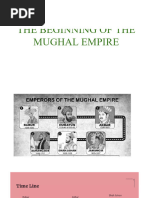 Mughal Emperors Family Tree Chart | PDF | Emperor | Monarchy
