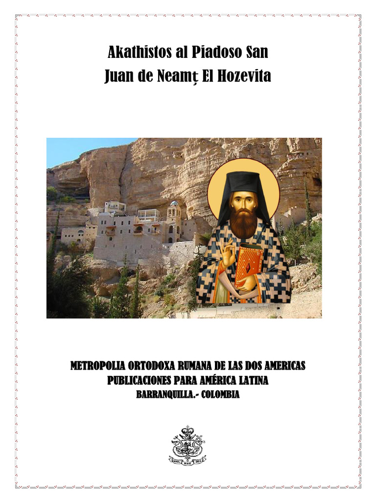 Akathisto al Santo Piadoso Juan de Neant el Hozevita | PDF | Oración ...