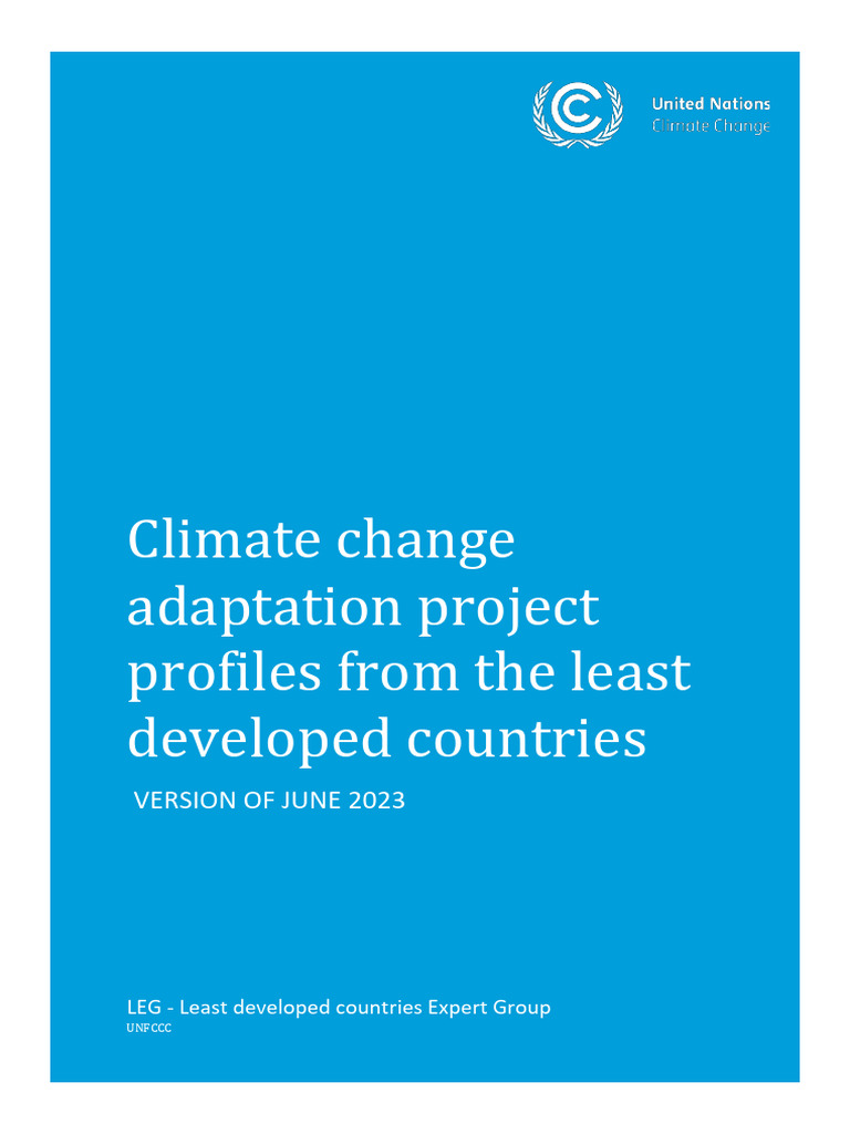 Collection Adaptation Project Ideas 2023 Final | PDF | Environnement ...