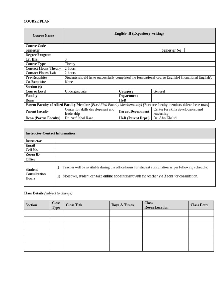 Course Outline English 2 SPRING 26 | PDF | Reading Comprehension ...