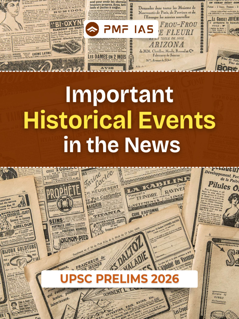 Important Historical Events in the News_@PMFIAS | PDF