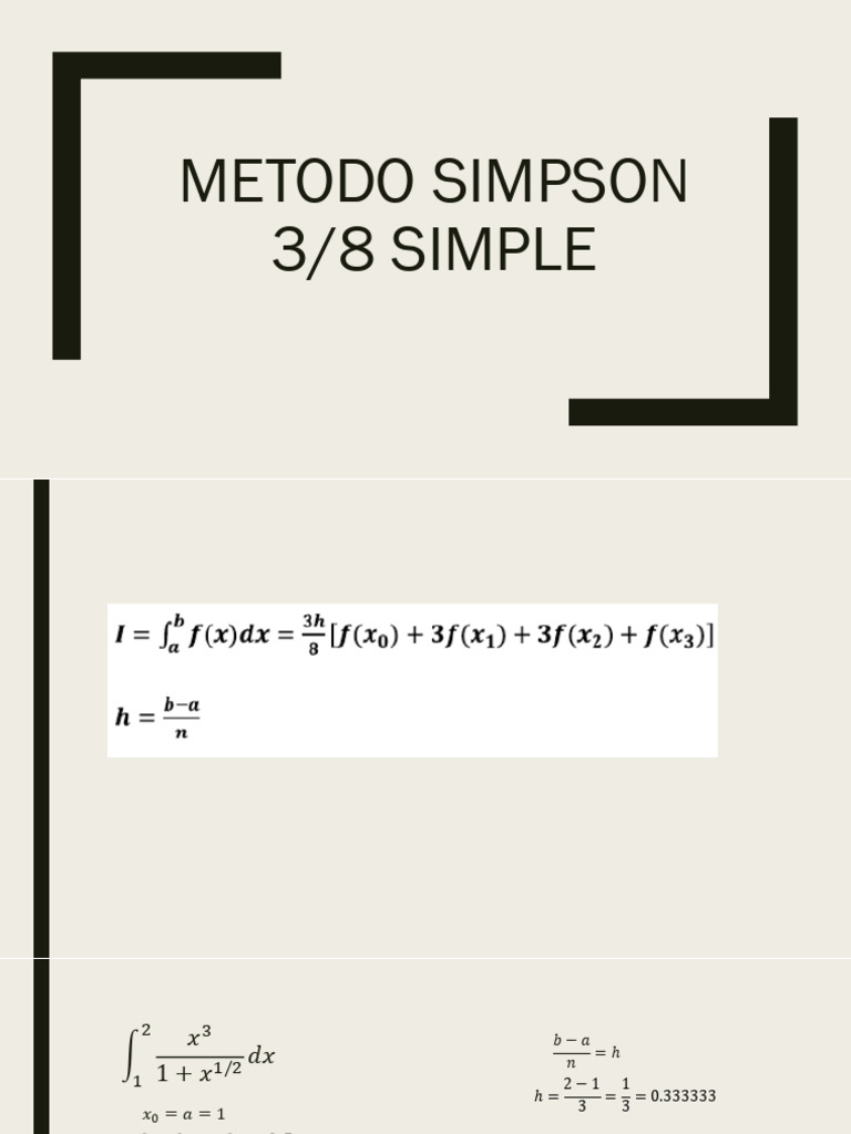 Metodo Simpson | PDF