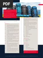 DofE Rucksack Packing Guide | PDF