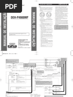 Manual Instalação Pioneer Deh P4980 MP