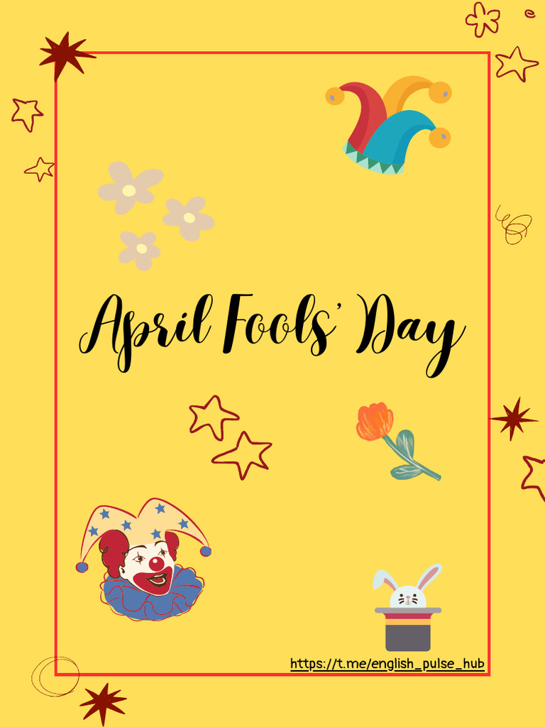 April Fools’ Day by English Pulse | PDF | Humour | Jokes