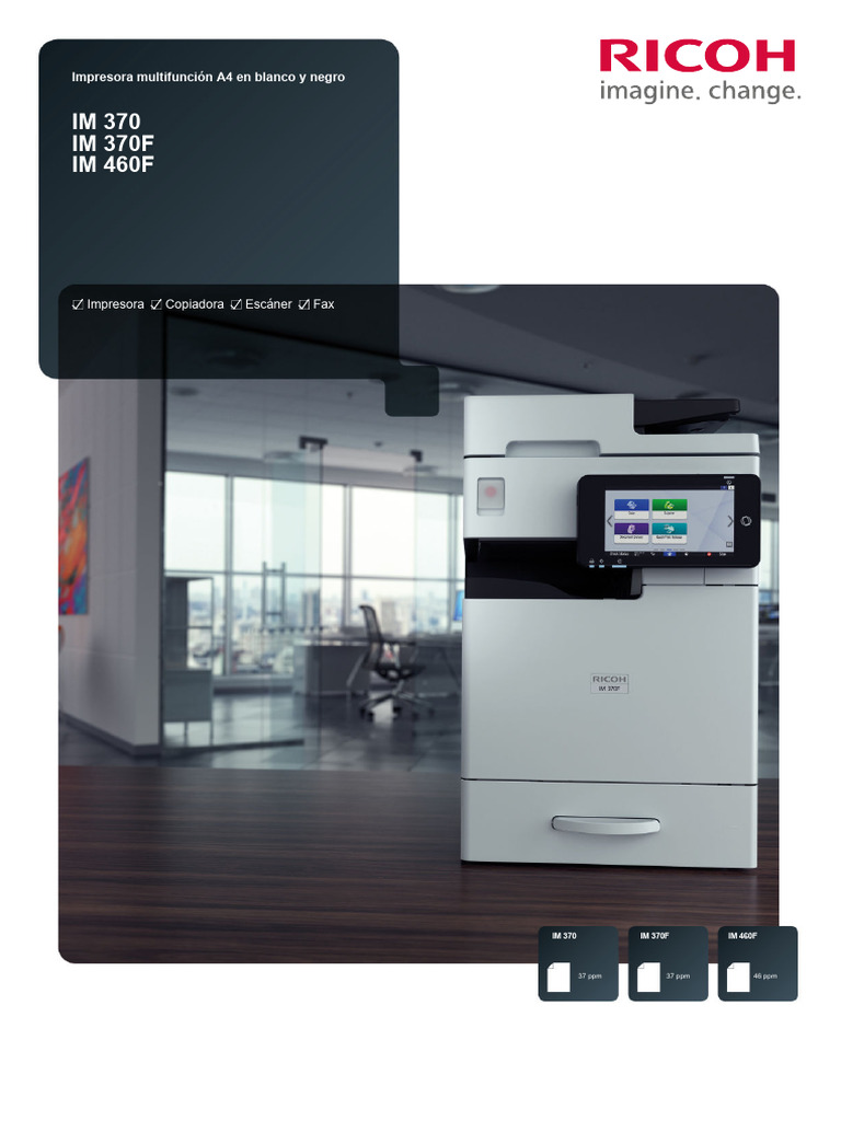 im 370 im 460 | PDF | Impresora (Computación) | Computación en la nube
