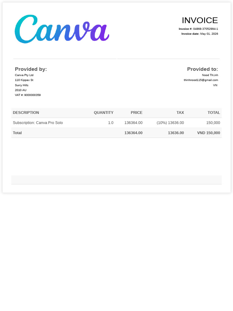 invoice-04868-37052994 | PDF