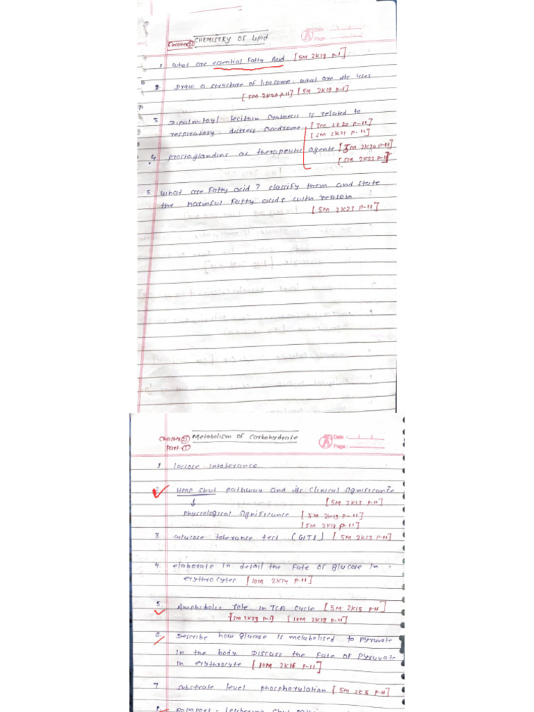 BIOCHEMISTRY PYQ 11 -22 Part 2 (1)_251015_222219 (1) | PDF