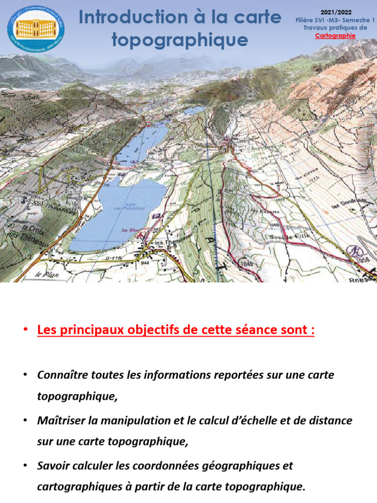 Carte Topographique SVI FPBM 2021 | PDF | Topographie | Cartographie