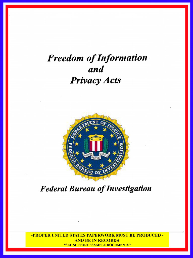 FBI Letter Dated 6 March 2026 19 March 2026 Envelopes-&-Response ...