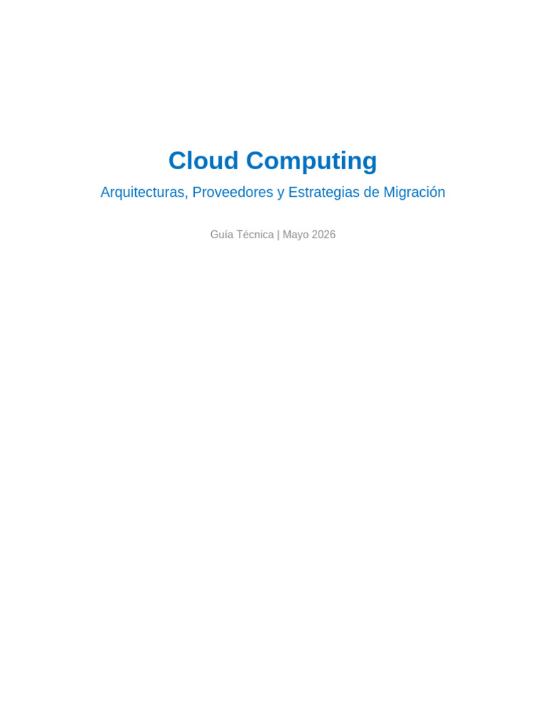 03_Cloud_Computing | PDF | Computación en la nube | Servicios web de Amazon