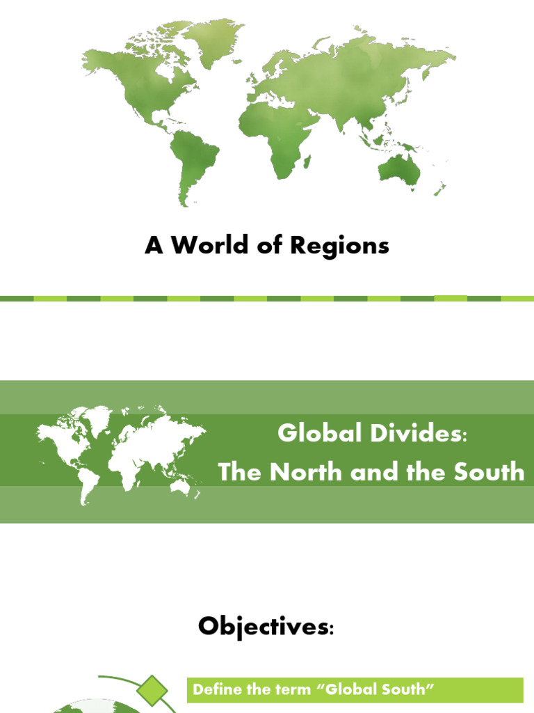 A World of Regions | PDF | Globalization | Third World
