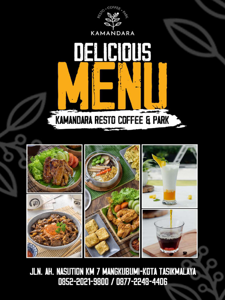 Menu Kamandara 2023 (Update) | PDF