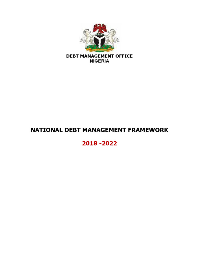 National Debt Management Framework 2018-2022 | PDF | Debt | Government Debt