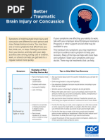 Caring For Yourself After Head Injury Acc NZ | PDF