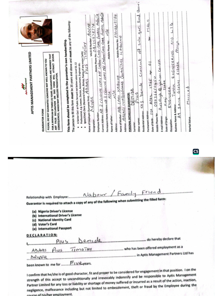 Employment Documents 2 | PDF