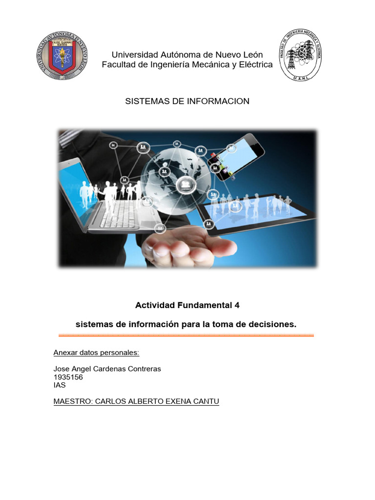 Actividad Fundamental 4 | PDF | Inteligencia artificial | Inteligencia ...