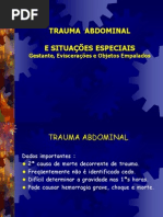 7 Trauma Abdominal Gestante e Evisceracoes Prof Atual