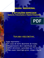 7 Trauma Abdominal Gestante e Evisceracoes Prof Atual