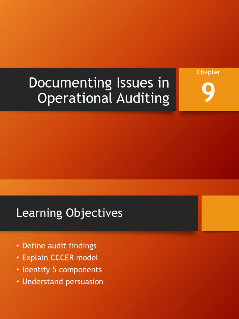 Chapter-9-Documenting-Issues-Presentation (1) | PDF