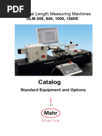 ULM-E Length Measuring Instruments | PDF | Calibration | Measurement