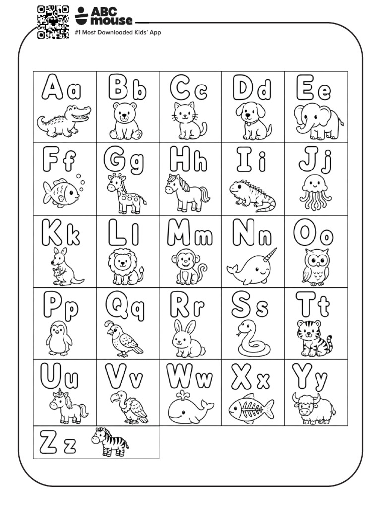 ABCmouse Alphabet AtoZ 7 | PDF