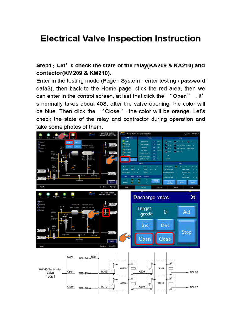 Electrical Valve Inspection Instruction(ARM)--V05 _251127_132322 | PDF