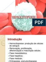 Seminário- HEMOCITOPOESE