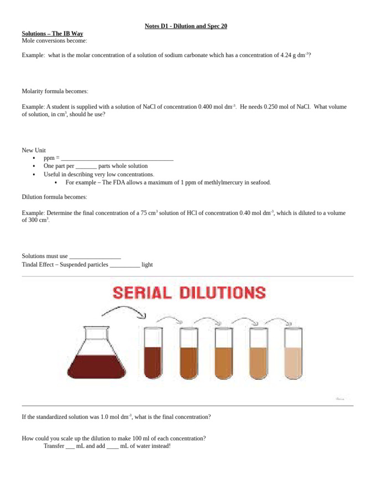 U3ND1 Notes for Lab | PDF | Ultraviolet–Visible Spectroscopy ...