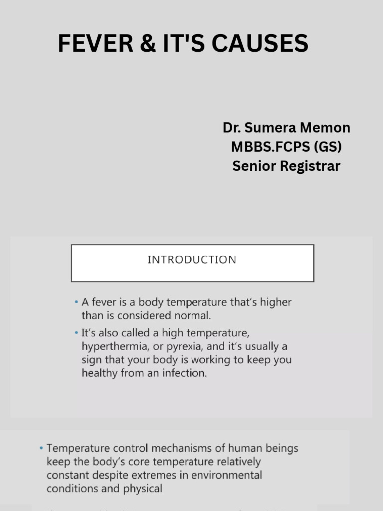 Fever & causes_20260428_202607_0000 | PDF