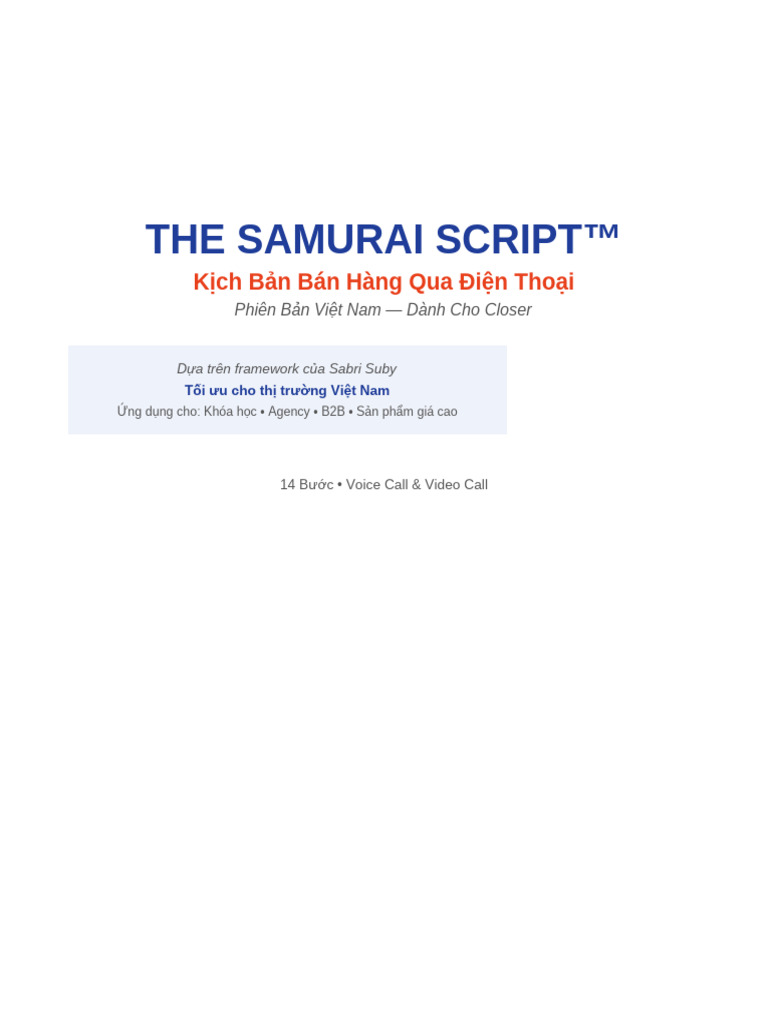 Samurai Script Vn (1) | PDF