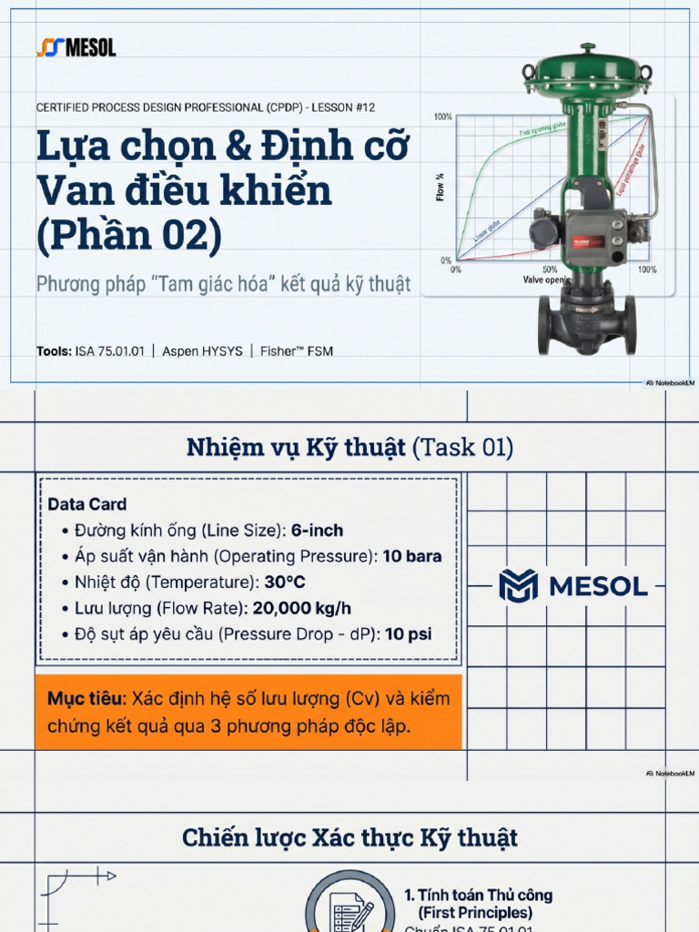 Control Valve Sizing Triangulation | PDF