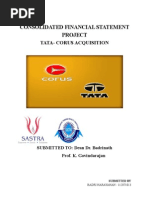 Tata Corus Final Report