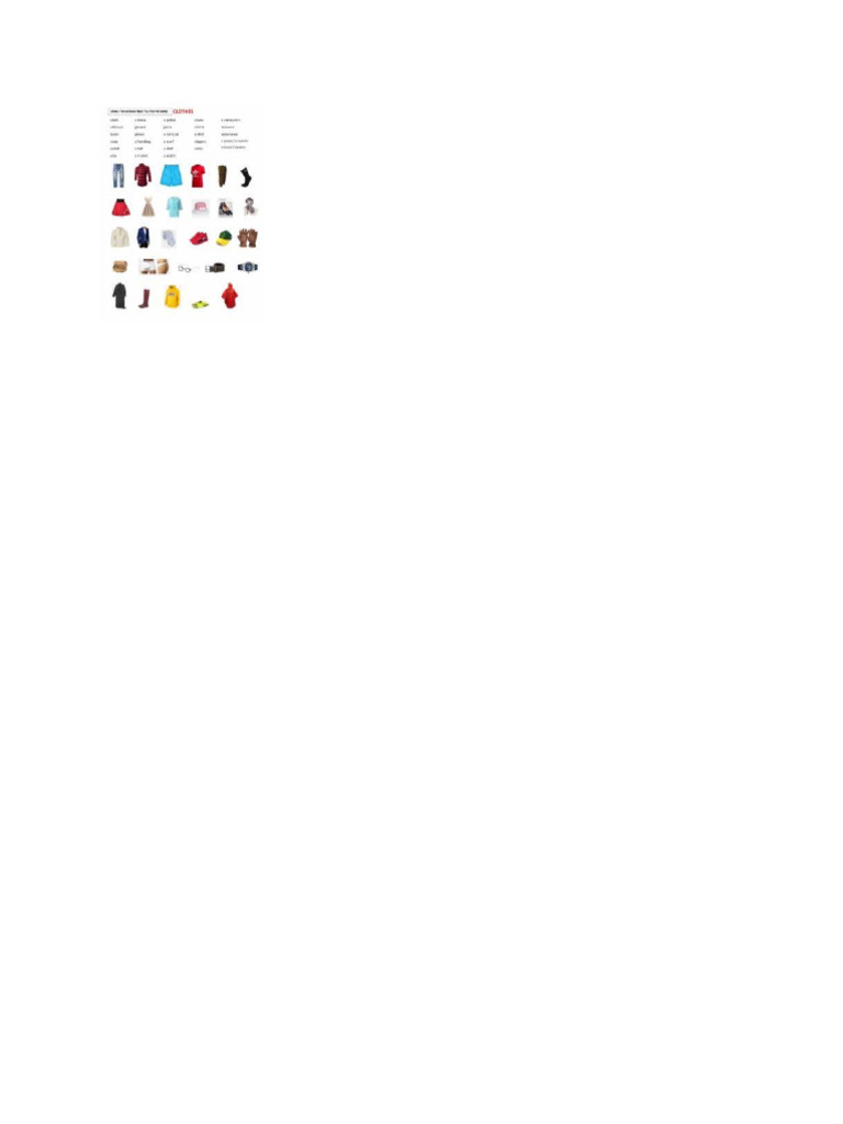 Clothes | PDF