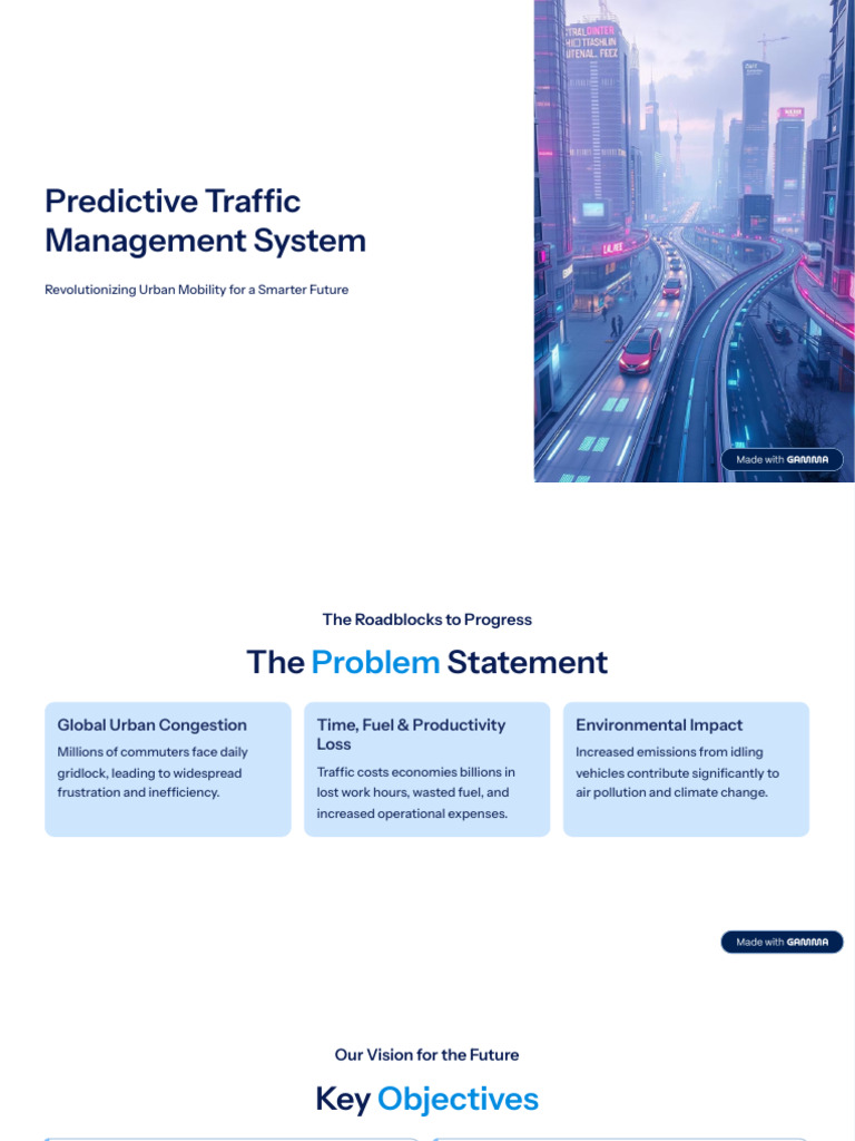 Predictive-Traffic-Management-System | PDF | Prediction | Predictive ...