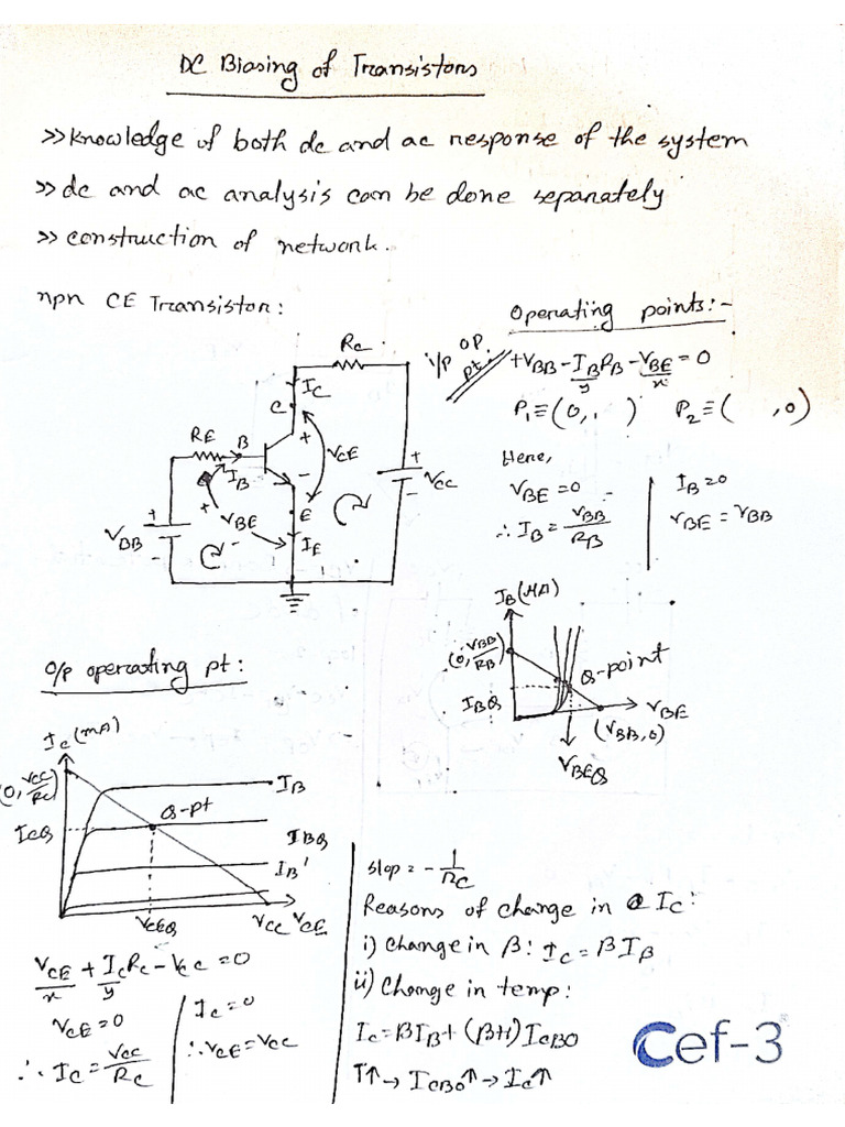 Dc Biasing | PDF