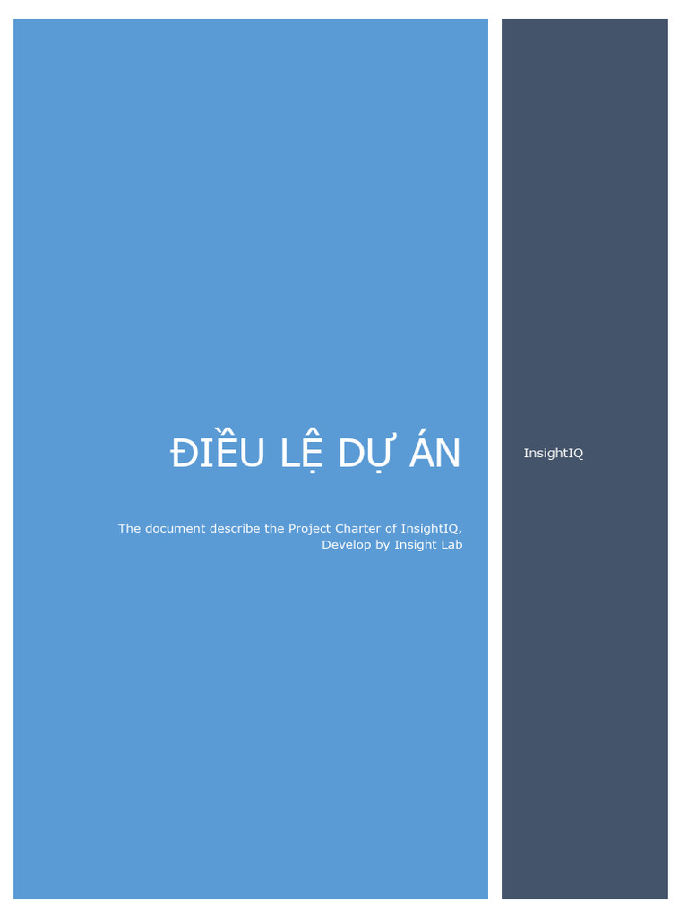 Project Charter | PDF