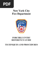 FDNY Forcible Entry Manual PDF | Door | New York City Fire Department