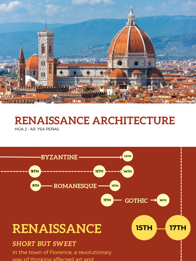 HOA2 - Renaissance Architecture (1) | PDF